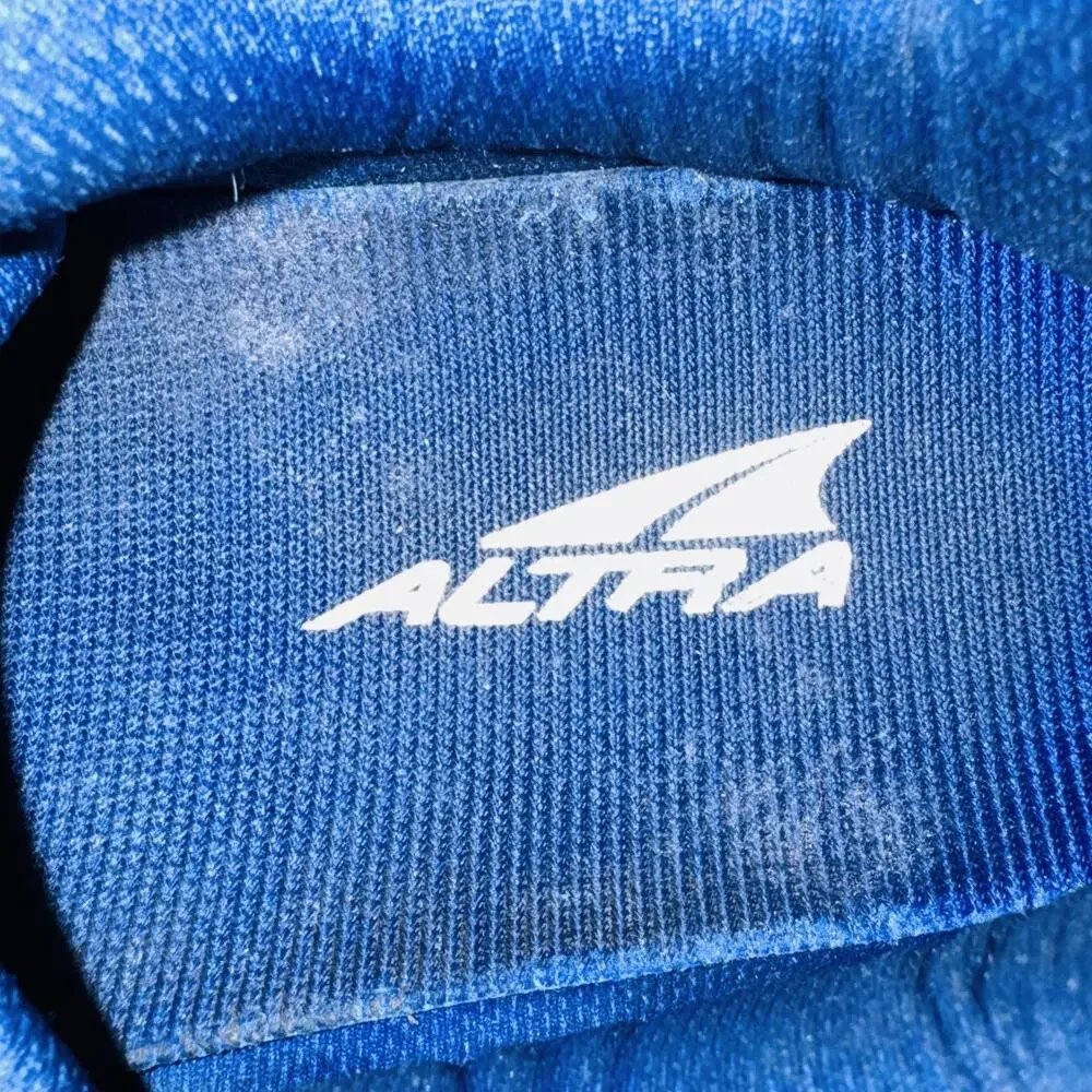 Altra Shoes Mens 9.5 Blue Zero Drop Instinct 4 Trail Running Athletic Sneakers